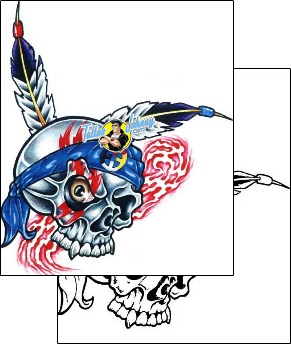 Horror Tattoo horror-tattoos-sacred-clown-scf-00321
