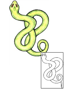 Snake Tattoo Horror tattoo | SCF-00333