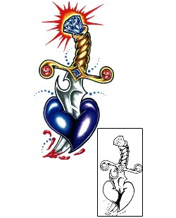 Dagger Tattoo Horror tattoo | SCF-00348