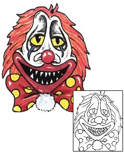 Clown Tattoo Shaggy Clown Tattoo