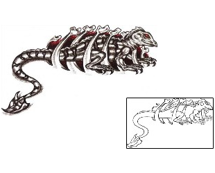 Reptile Tattoo Mythology tattoo | SCF-00476