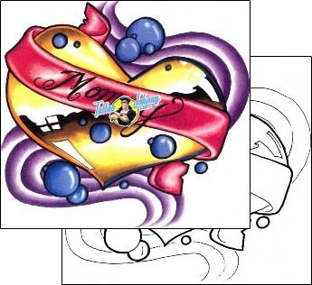 Heart Tattoo heart-tattoos-sacred-clown-scf-00478