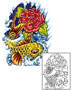 Picture of Marine Life tattoo | SCF-00485