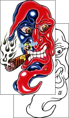 Celestial Tattoo moon-tattoos-sacred-clown-scf-00525