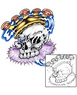 Crown Tattoo Horror tattoo | SCF-00549