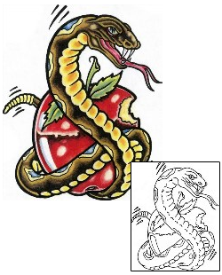 Snake Tattoo Horror tattoo | SCF-00569