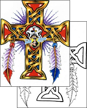 Christian Tattoo cross-tattoos-sacred-clown-scf-00576