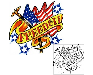 USA Tattoo Miscellaneous tattoo | SCF-00583