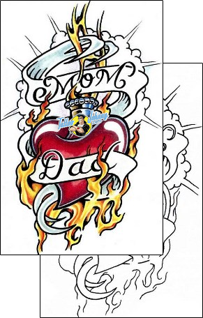 Fire – Flames Tattoo miscellaneous-fire-tattoos-sacred-clown-scf-00591