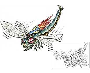 Dragonfly Tattoo For Women tattoo | SCF-00674