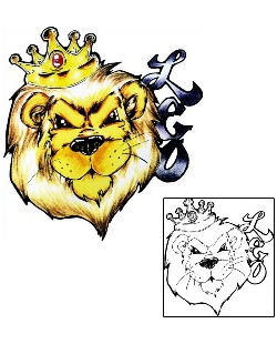 Leo Tattoo Animal tattoo | SCF-00684