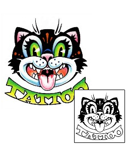 Cat Tattoo Tattoo Styles tattoo | SEF-00009