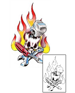 Skull Tattoo Tattoo Styles tattoo | SEF-00033