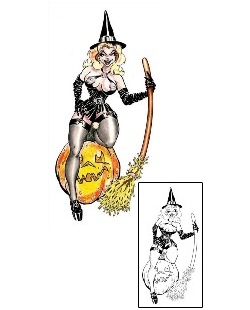 Witch Tattoo Mythology tattoo | SEF-00066