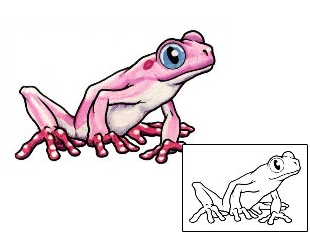 Frog Tattoo Reptiles & Amphibians tattoo | SEF-00075