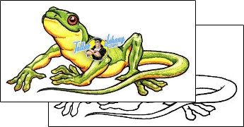 Lizard Tattoo reptiles-and-amphibians-lizard-tattoos-sean-wyett-sef-00080