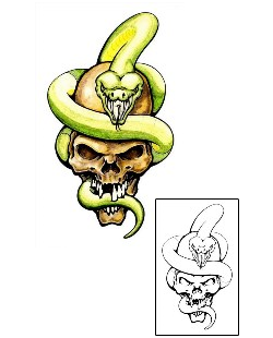 Snake Tattoo Horror tattoo | SEF-00102