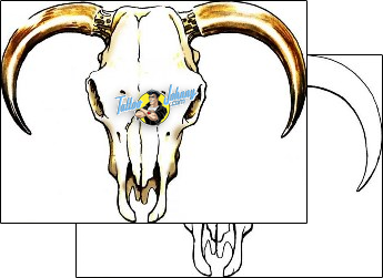 Bull Tattoo animal-bull-tattoos-sean-wyett-sef-00119