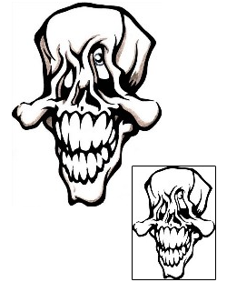 Evil Tattoo Horror tattoo | SEF-00153