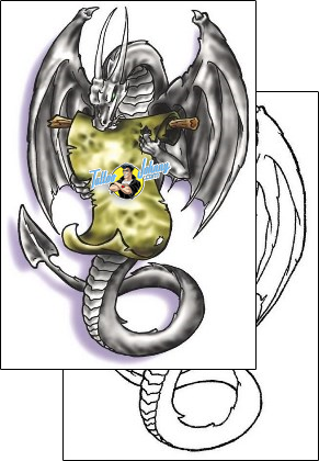 Dragon Tattoo fantasy-tattoos-southern-fried-sff-00043