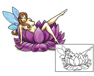 Lotus Tattoo Alejandra Fairy Tattoo