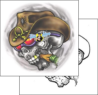 Skull Tattoo horror-skull-tattoos-southern-fried-sff-00071