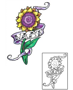 Sunflower Tattoo Miscellaneous tattoo | SFF-00078