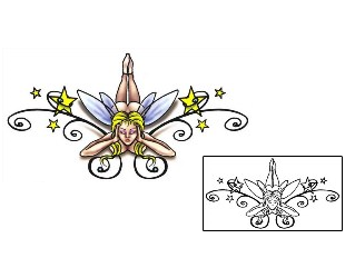 Fantasy Tattoo Cassie Fairy Tattoo