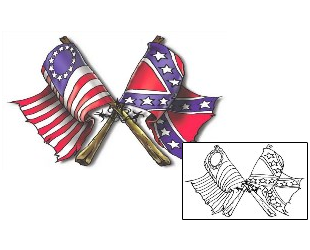 Patriotic Tattoo Patronage tattoo | SFF-00106