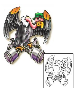 Racing Tattoo Animal tattoo | SFF-00124