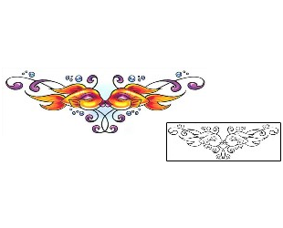 Lower Back Tattoo Specific Body Parts tattoo | SFF-00135