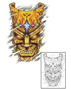 Mask Tattoo Miscellaneous tattoo | SFF-00171