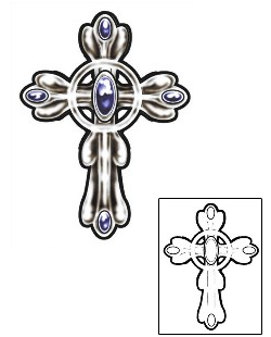 Gothic Tattoo Religious & Spiritual tattoo | SFF-00203