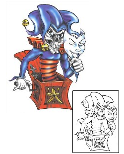 Joker - Jester Tattoo Mythology tattoo | SFF-00225