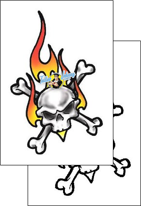 Skull Tattoo horror-skull-tattoos-southern-fried-sff-00233