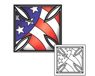 Patriotic Tattoo Patronage tattoo | SFF-00236