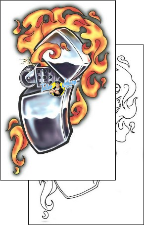 Fire – Flames Tattoo miscellaneous-fire-tattoos-southern-fried-sff-00299