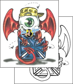 Devil - Demon Tattoo sff-00303