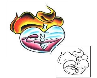 Candle Tattoo Miscellaneous tattoo | SGF-00025