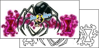 Spider Tattoo shf-00012