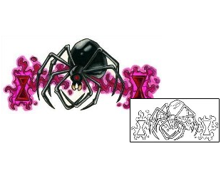 Spider Tattoo Insects tattoo | SHF-00012