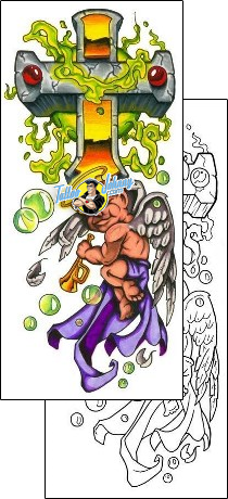 Angel Tattoo religious-and-spiritual-angel-tattoos-sean-horne-shf-00029