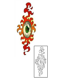 Eye Tattoo Miscellaneous tattoo | SHF-00045