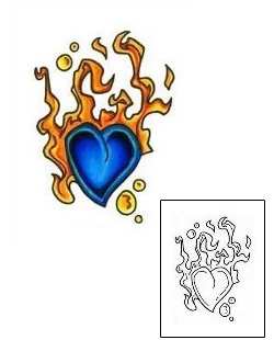 Heart Tattoo Miscellaneous tattoo | SHF-00047