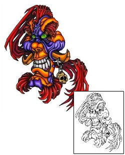 Mask Tattoo Horror tattoo | SHF-00056