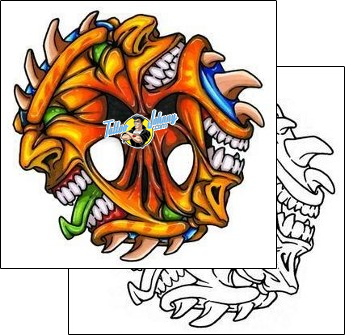 Horror Tattoo horror-tattoos-sean-horne-shf-00071