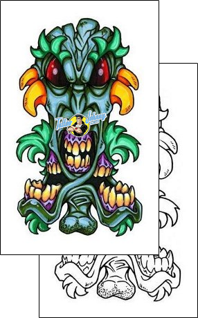 Horror Tattoo horror-tattoos-sean-horne-shf-00072
