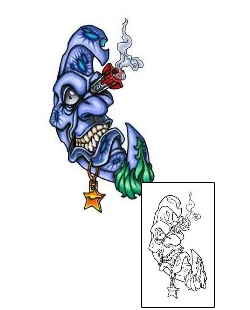 Moon Tattoo Mythology tattoo | SHF-00077