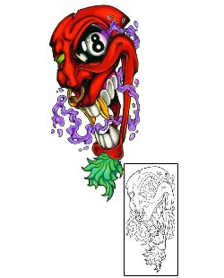 Mask Tattoo Miscellaneous tattoo | SHF-00086