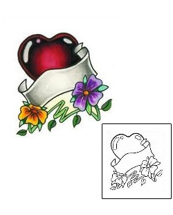 Heart Tattoo Plant Life tattoo | SHF-00087